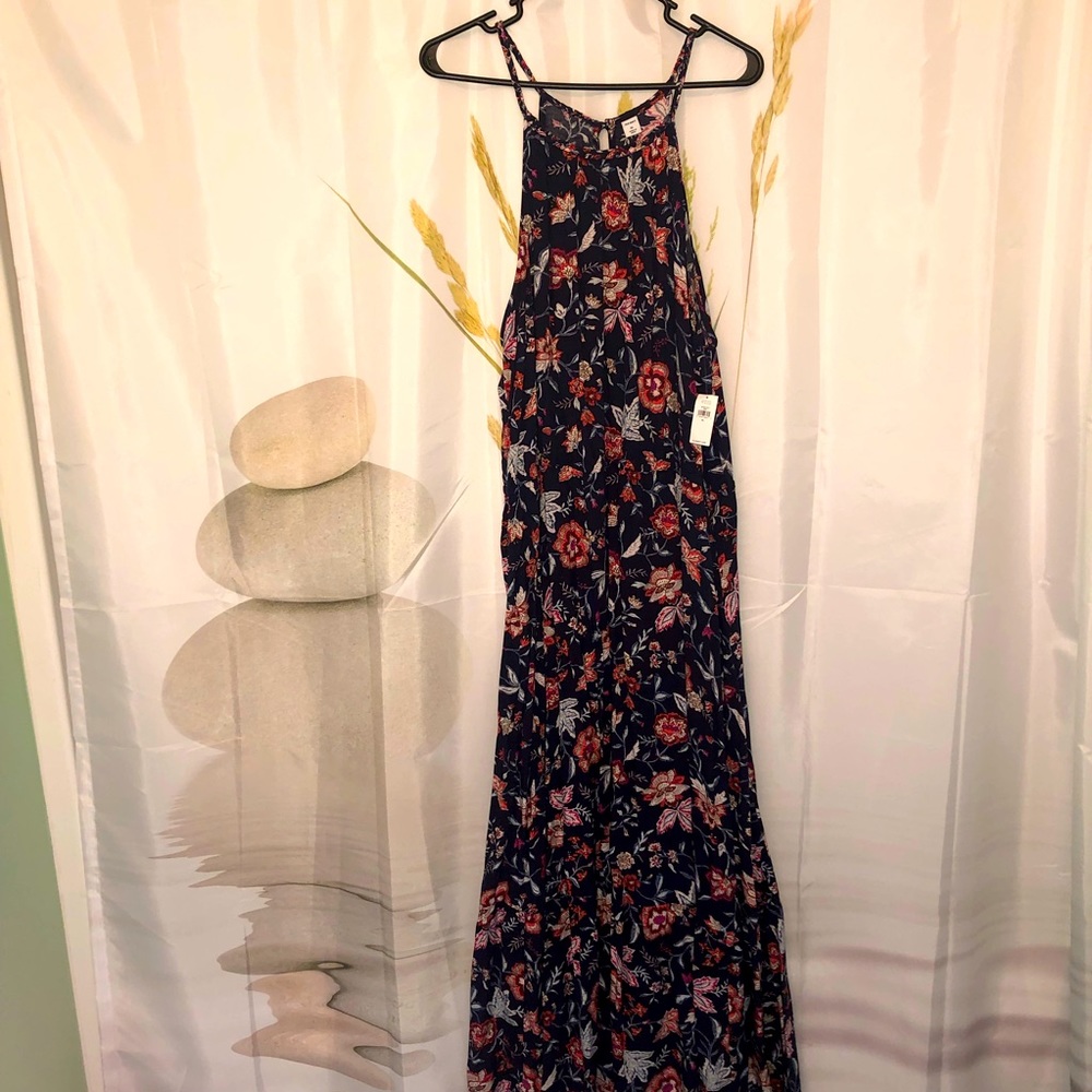 NWT Braided-Strap Maxi Sundress - Picture 1 of 9